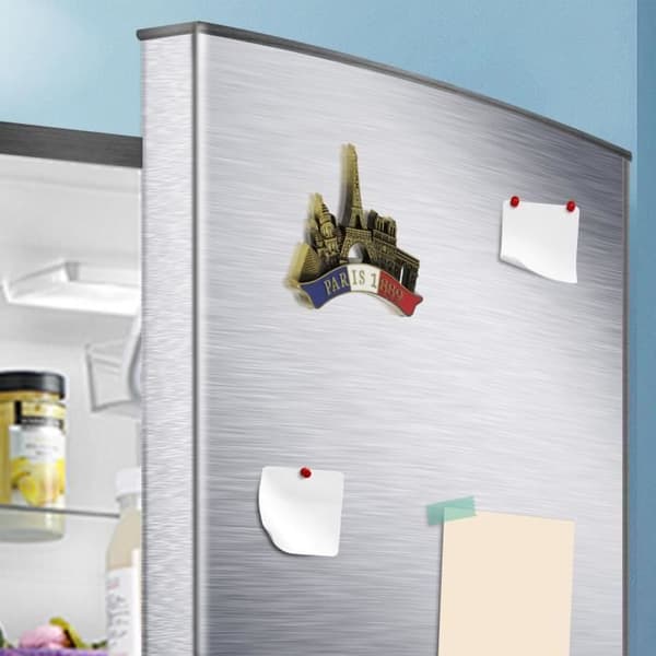 Magnet Paris 3D Monumenter Emblematisk Multifarvet kastanj