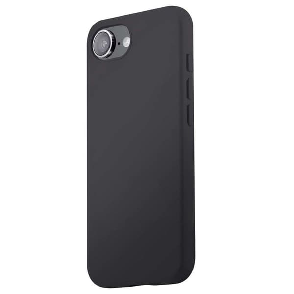 Fodral - MOXIE - iPhone 16e - TPU - Mikrofiberinredning - Stötdämpning Svart