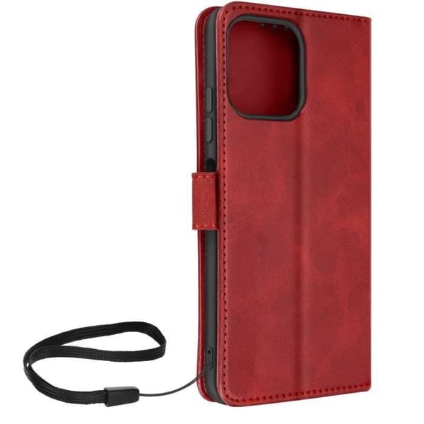 Ulefone Note 16 Pro Folio Fodral Röd Fodral