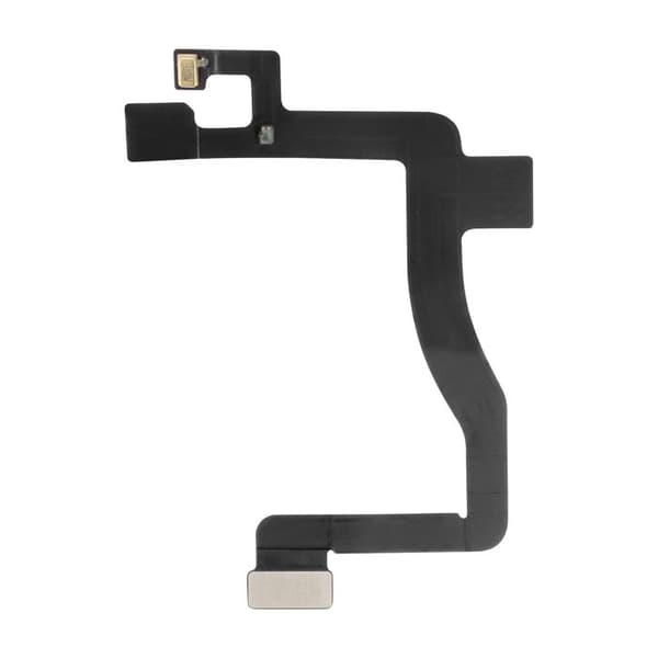 Bageste LED-blitz forbindelsesledning kompatibel med iPhone 16 sort Svart