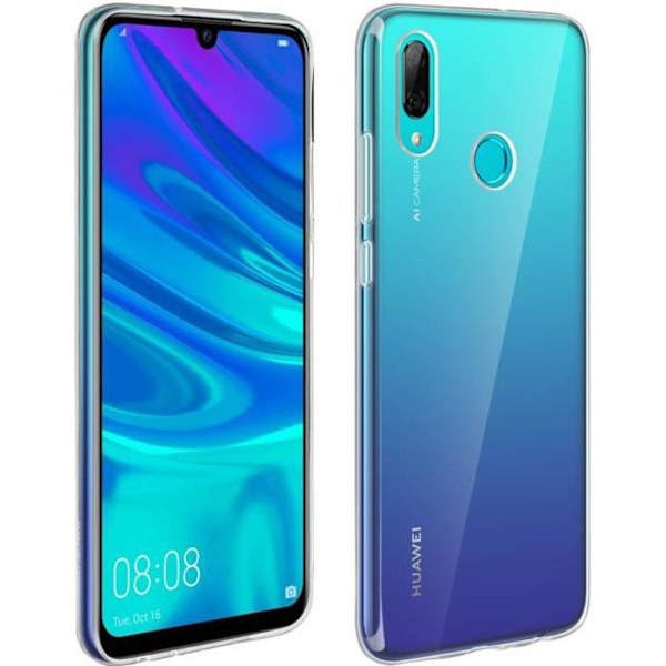 Coque - Huawei - P Smart 2019 - Silikone Blød - Ultra-tynd - Transparent Vit