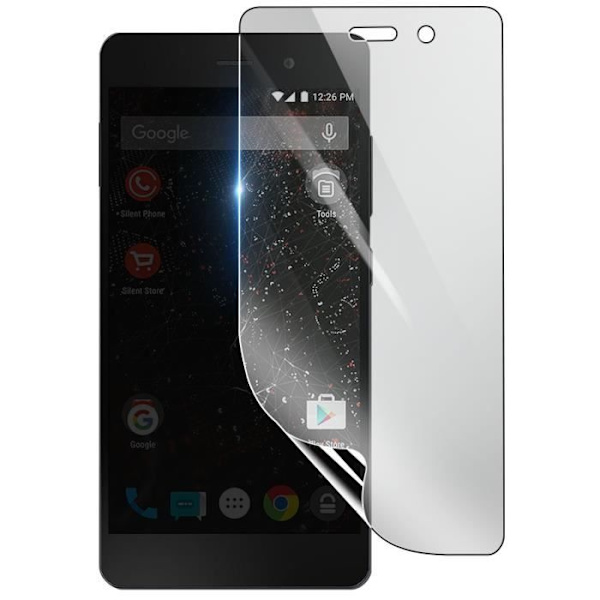 Skärmskydd - 3MK - Blackphone 2 - Stötsäker Hydrogel - Transparent - Reptålig Transparent