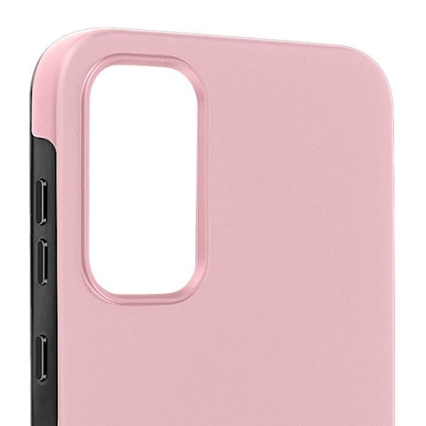AVIZAR Helfodral till Samsung A35 - Styv och mjuk - Champagnerosa - Ultrabeständig Rosa