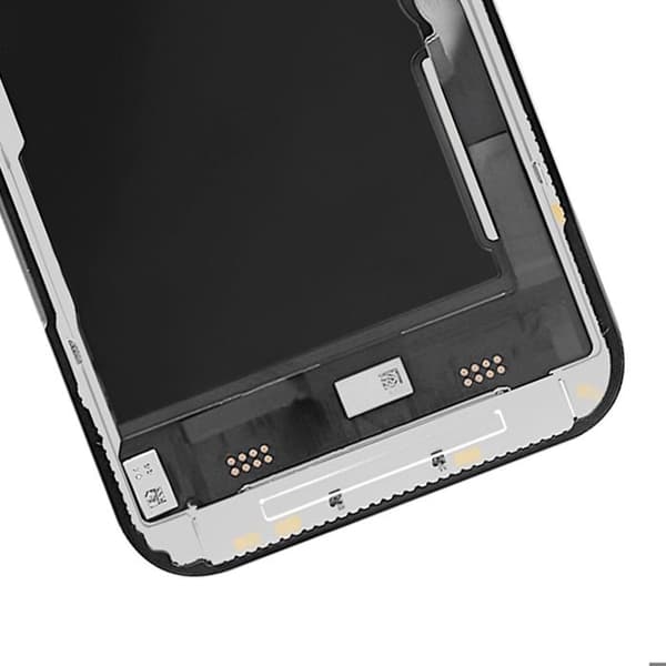 Fullskärm för iPhone 15 Pro LCD-panel med förmonterad touchskärm svart Svart