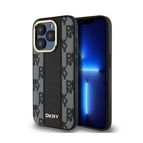 Coque för iPhone 15 Pro Max - DKNY - svart svart