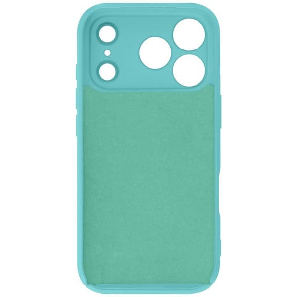 Cover - BRUGE - iPhone 17 Pro Max - Soft-Touch - Semi-rigid silikon - Turkis Blå