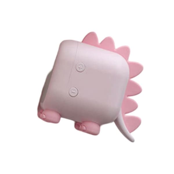 Sovklocka Animé Med Bakgrundsbelysning Modell Min Lilla Dino Rosa Rosa