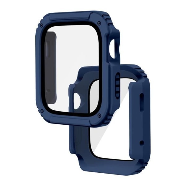 AVIZAR Full Protection Härdat Glas för Apple Watch Series 3/2/1 42mm - Midnattsblå Blå