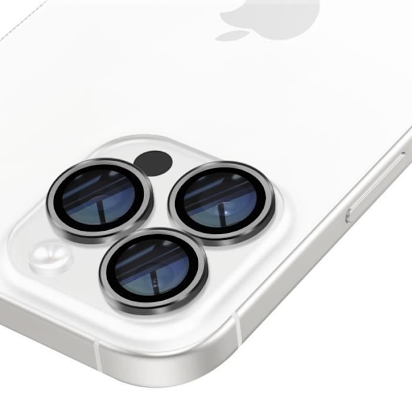 Sikkerhedsglas Kamera til iPhone 16 Pro Hårdhed 9H Ridsefrit Grå Grå