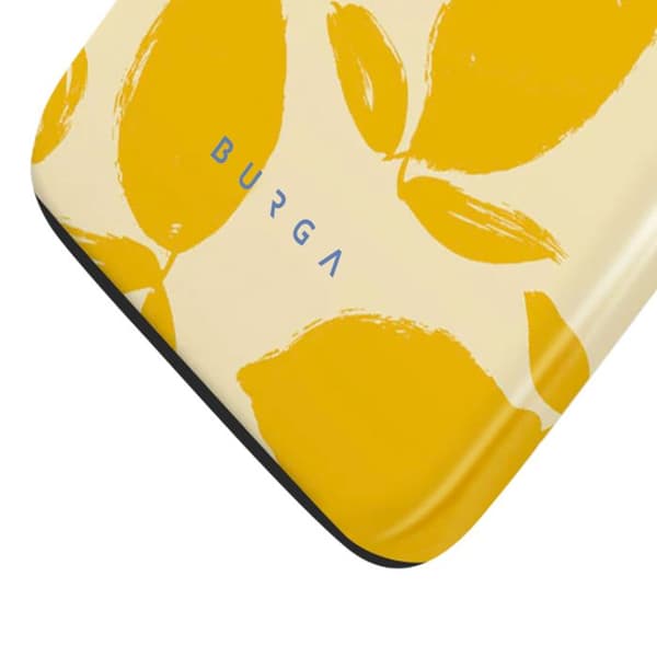 Coque MagSafe - Burga - iPhone 14 Pro Max - Elegant - Mønster Lemon Tart - Let beskyttelse Gul