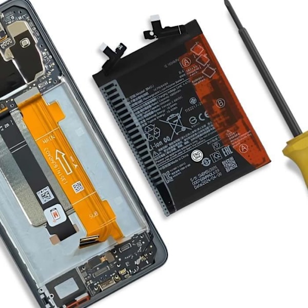 Intern batteri til Redmi Note 13 Pro Plus 5G 5000mAh model BM5U sort Svart