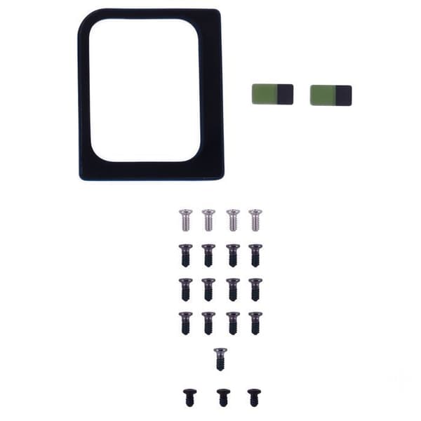 Bageste glas klæbemiddel til Galaxy Note 20 Ultra Service Pack Samsung Transparent Vit