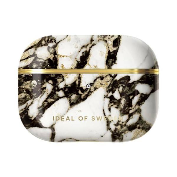 iDeal of Sweden Elegantti Calacatta Golden Marble AirPods Pro 2 Case Gold Vit