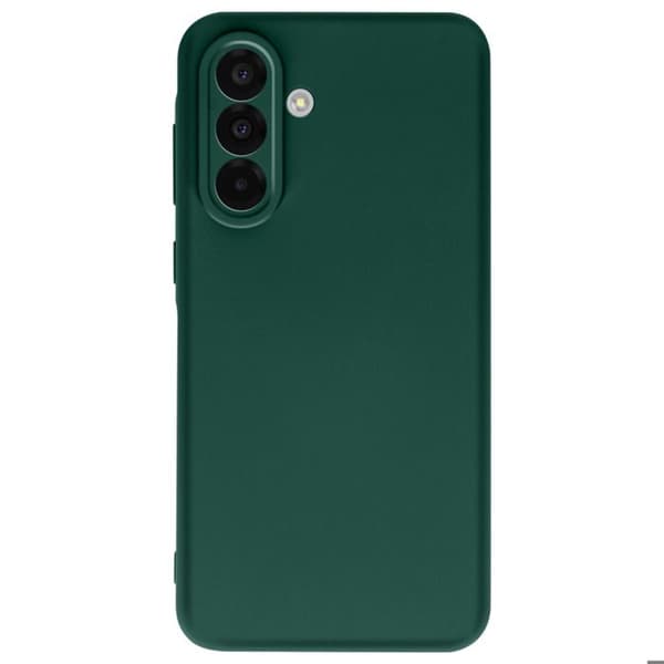 Coque Soft-Touch för Galaxy A37 i Halvstyvt Antiglidande Grönt Silikon Grön