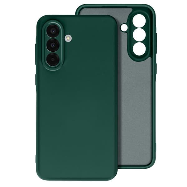 Coque Soft-Touch til Galaxy A37 i Semi-hård Antiskrid Silikone Grøn Grön