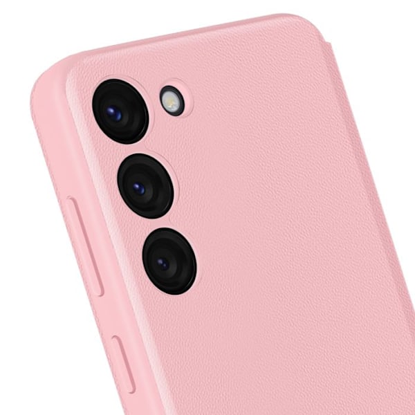 Fönsteretui för Samsung Galaxy S23 med kortfack i rosa Rosa