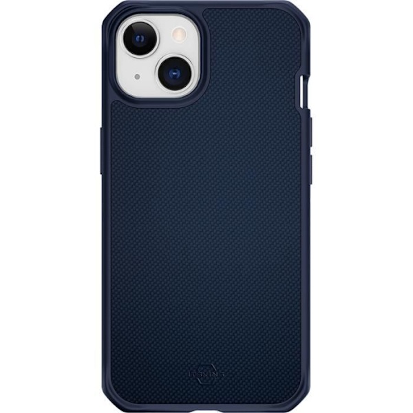 Förstärkt fodral Apple iPhone 14 Ballistic Nylon Blue Itskins