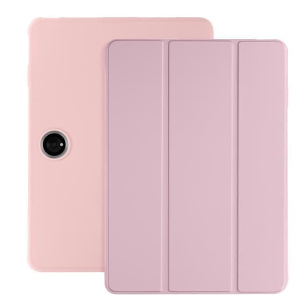 Fodral för Oneplus Pad 2 - AVIZAR - Rosé Champagne - Fällbart - Videostöd - Heltäckande skydd Ros