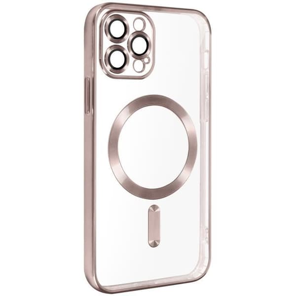 Coque - Apple - iPhone 12 Pro - Silikone - Rosaguld - Kompatibel med MagSafe Rose guld