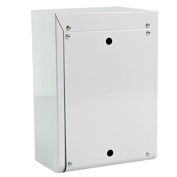 Væghængt postkasse - AVIZAR - Kompakt - Metal - Nøglelås - 32x22x8.5 cm Vit