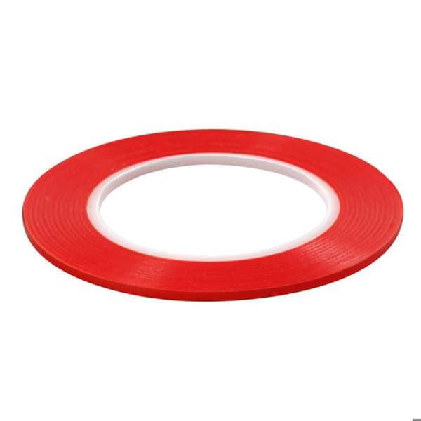 Dubbelhäftande Tejp - 50m x 2mm - Transparent Transparent