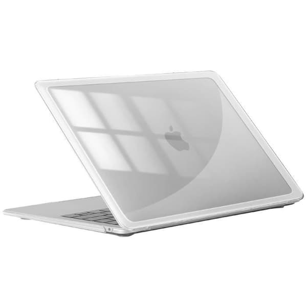 Skydd för MacBook Air 13 - INCAS - Edge - Hårdför - Transparent - Halkskyddande Transparent