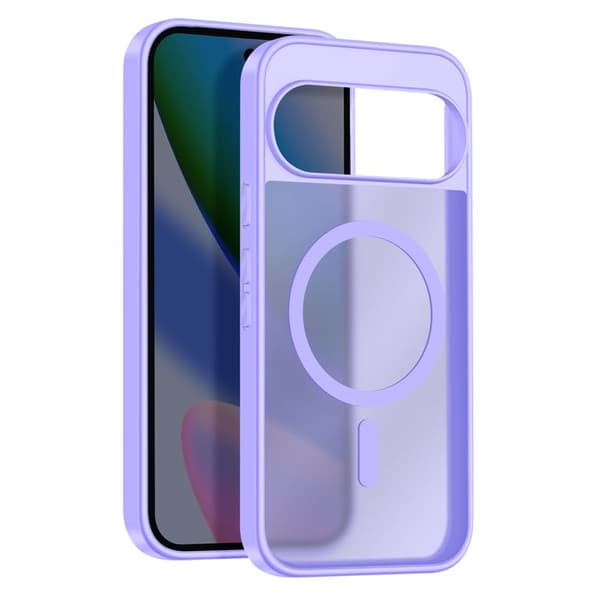 Coque - AVIZAR - Pixelsnap - Google Pixel 10 / 10 Pro - Mjuk Lila - Chockskydd Violett