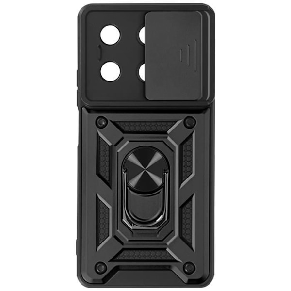 Fodral till Redmi Note 13 5G - AVIZAR - Svart - Stel - Syntet - Blandat Svart