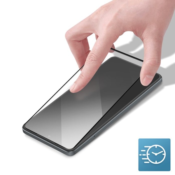 Hærdet Glas til Oppo A58 4G Ridsefast Modstandsdygtig Sort Svart