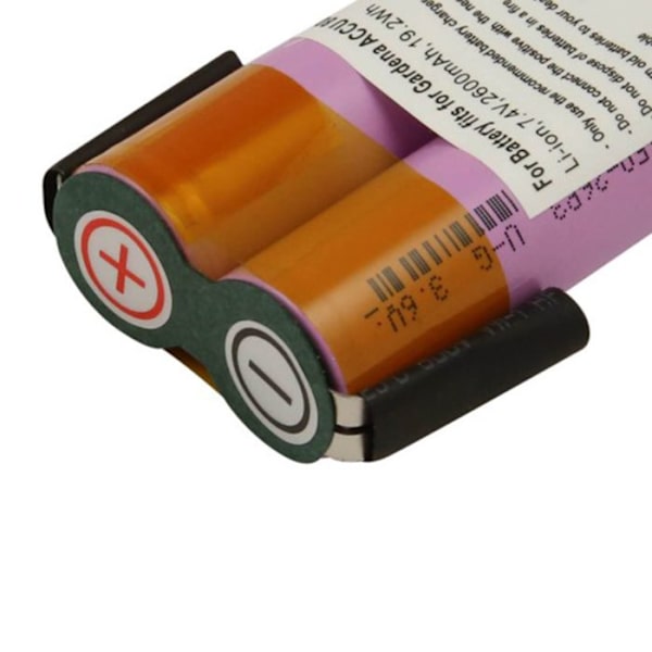 Batteri för Gardena Trädgårdsverktyg Accu 80 Li-ion 7.4V 2600mAh 19.2Wh
