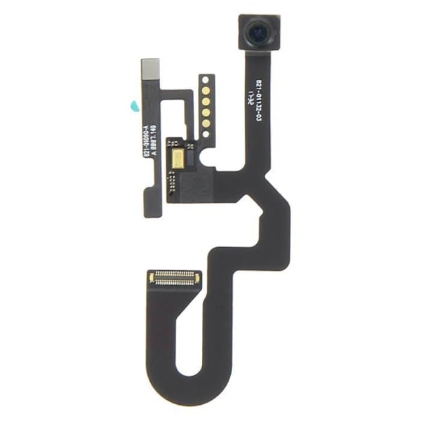 Etukamera - Apple - iPhone 8 Plus - Etuobjektiivimoduuli - Liitäntäkaapeli - Musta Svart