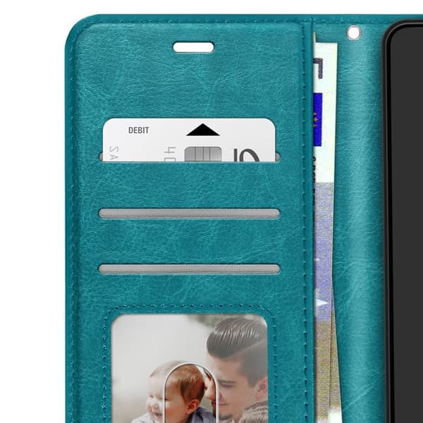 Pungetui til Honor 600 / 600 Pro med videostøtte og håndledsrem Mayaxess Turkis Blå