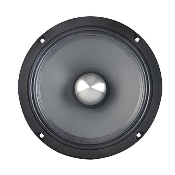 Bilhøjttaler 240W Følsomhed 92dB 16×16cm Sort
