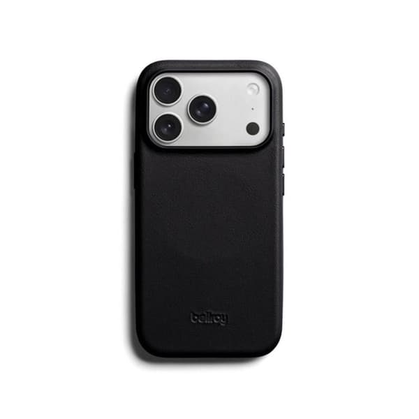 MagSafe-kuori iPhone 18 Pro / iPhone 17 Pro Bellroy-nahkaa musta Svart