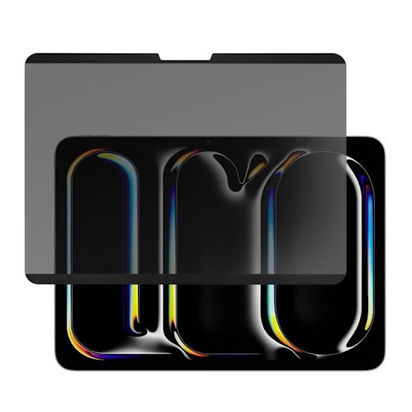Skärmskydd - 4smarts - iPad Pro 11 2024 - Antispion - Repellent mot repor - Magnetisk Svart