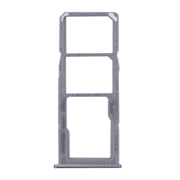 Ersättningsfack för SIM-kort för Samsung Galaxy A71 - Silver - Dual Nano SIM + Micro-SD Pengar