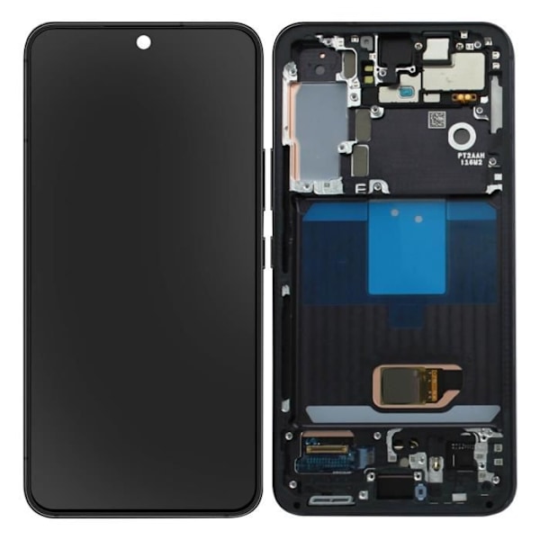 Komplet blok Samsung Galaxy S22 LCD-skærm Touch Glas Original Samsung sort