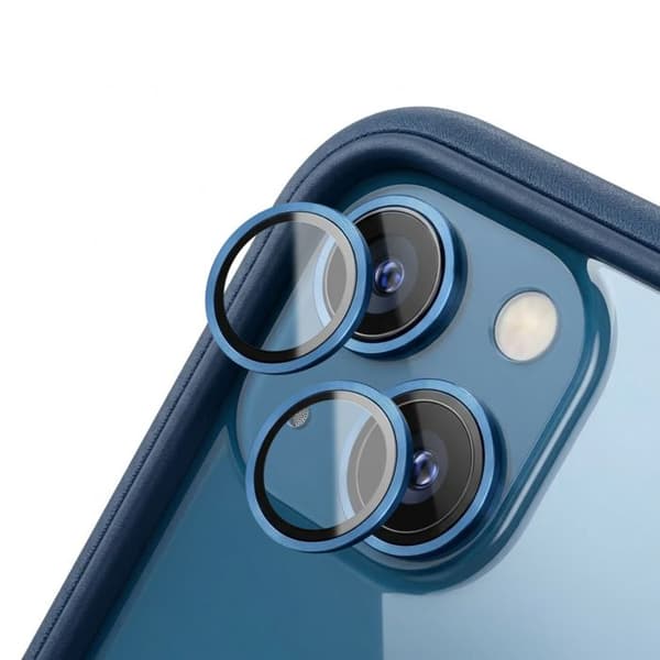 Kamerabeskyttelse til iPhone 13 / 13 Mini Anti-Ridser Rhinoshield Blå