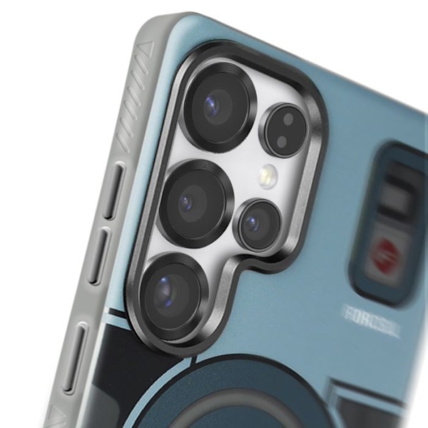 Coque MagSafe för Samsung Galaxy S25 Ultra F-Protect Forcell Grå Grå