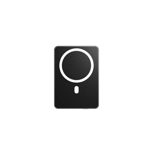 Powerbank 10 000mAh Trådløs Magnetisk Montering Model MagSlim Ultra-Kompat CYGNETT Sort Svart