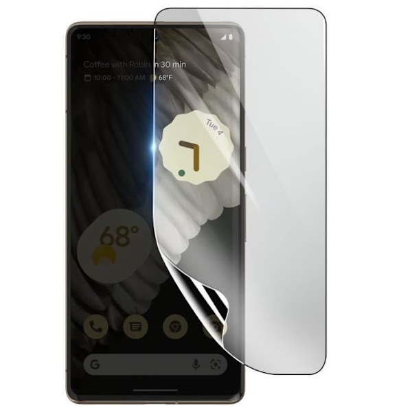 Skärmskydd - 3MK - Google Pixel 7 Pro - Stötsäker Hydrogel - Reptålig - Självläkande Transparent