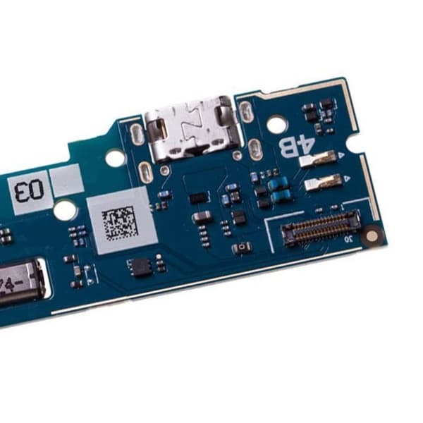 Opladningsstik - Sony - Xperia L2 - USB-C - Vibrer - Sort Svart
