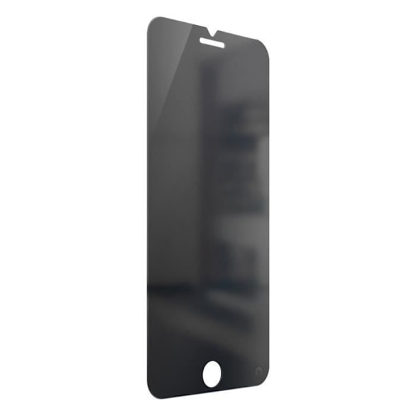 Filmi iPhone 6 Plus, 6s Plus, 7 Plus ja 8 Plus Anti-spy Force Glass Black -puhelimille Svart