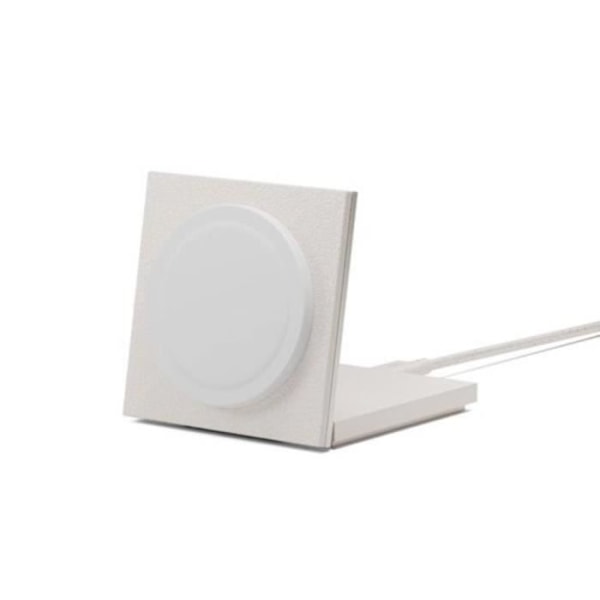Trådløs oplader til iPhone Rise Solo Magnetisk Qi2 Native Union Grå Lys grå