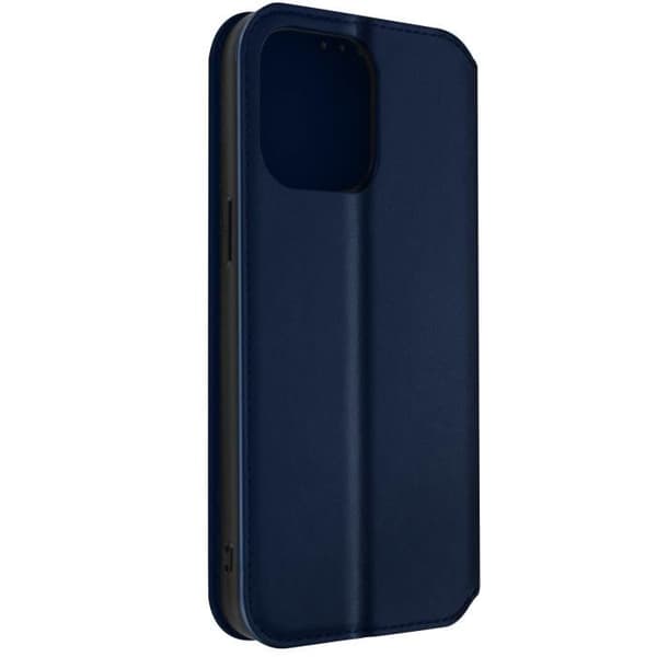 iPhone 14 Pro Max Cover Flip Card Holder Video Support Funktion Midnight Blue midnattsblå