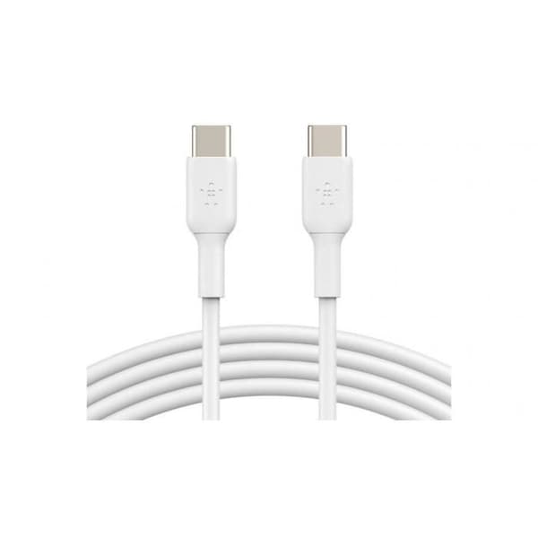 BELKIN - kabel - USB-C til USB-C Kabel 2M, Hvid