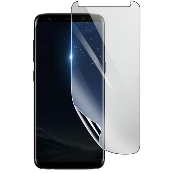 Näytönsuoja - 3MK - Samsung Galaxy S8 - Iskunkestävä Hydrogeeli - Läpinäkyvä - Naarmuuntumaton Transparent