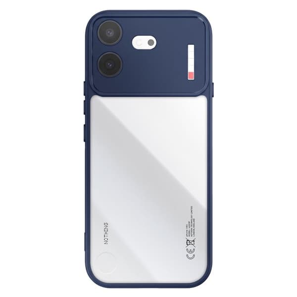 Cover til Nothing Phone (4b) med Anti-Fade Kamera Beskyttelse Blå nat Blå