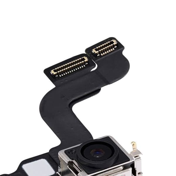 Frontkamera til iPhone 14 Plus - Frontudskiftning - Sort - 8 g Svart