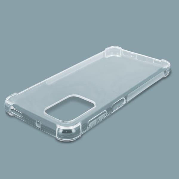 Coque Souple - Akashi - Xiaomi Redmi Note 10 / Note 10s - Transparent - Förstärkta hörn - Rep-resistent Vit